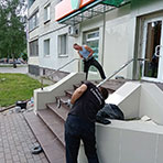 Металлическая лестница
