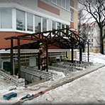 Металлическая лестница